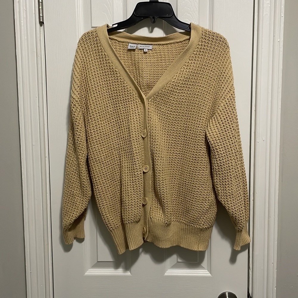Nwot cozy knit sweater cardigan - Picture 2 of 6